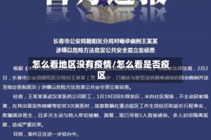 怎么看地区没有疫情/怎么看是否疫区