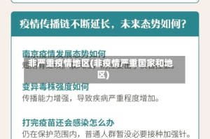 非严重疫情地区(非疫情严重国家和地区)