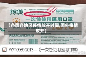 【各国各地区疫情放开时间,国外疫情放开】