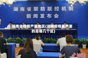 湖南省疫情严重地区(湖南疫情最严重的是哪几个区)