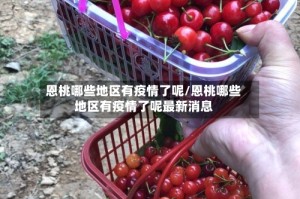 恩桃哪些地区有疫情了呢/恩桃哪些地区有疫情了呢最新消息