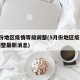 5月份地区疫情等级调整(5月份地区疫情等级调整最新消息)