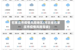石家庄市疫情风险地区(河北省石家庄市疫情风险等级)