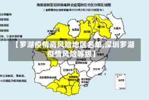 【罗湖疫情高风险地区名单,深圳罗湖疫情风险等级】