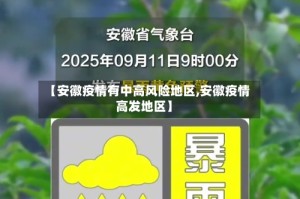 【安徽疫情有中高风险地区,安徽疫情高发地区】