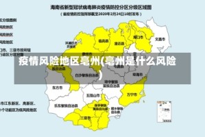 疫情风险地区亳州(亳州是什么风险)