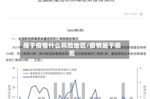 属于疫情什么风险地区/疫情属于哪类