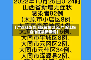 【广西壮族自治区疫情地区,广西壮族自治区最新疫情】