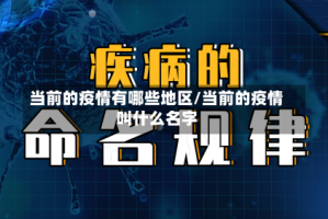 当前的疫情有哪些地区/当前的疫情叫什么名字