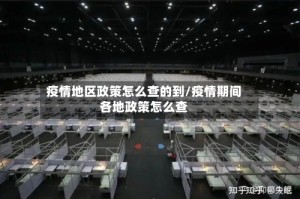 疫情地区政策怎么查的到/疫情期间各地政策怎么查