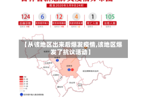 【从该地区出来后爆发疫情,该地区爆发了抗议活动】