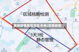 昆明疫情新增地区名单(昆明疫情?)