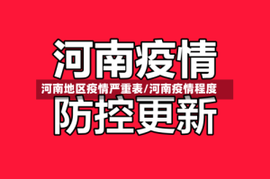 河南地区疫情严重表/河南疫情程度