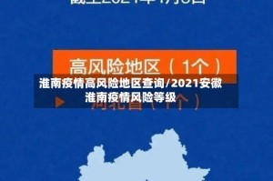 淮南疫情高风险地区查询/2021安徽淮南疫情风险等级