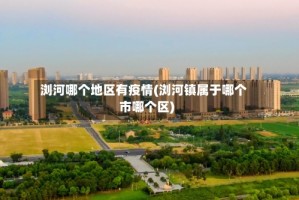 浏河哪个地区有疫情(浏河镇属于哪个市哪个区)