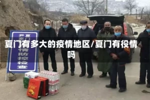 夏门有多大的疫情地区/夏门有役情吗