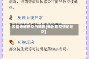 疫情未被感染的地区(未出现疫情的地区)