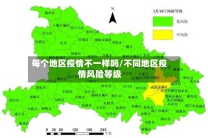每个地区疫情不一样吗/不同地区疫情风险等级