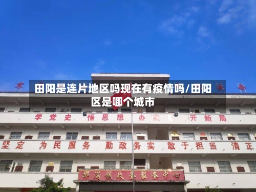 田阳是连片地区吗现在有疫情吗/田阳区是哪个城市-第1张图片