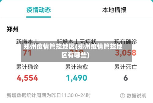 郑州疫情管控地区(郑州疫情管控地区有哪些)-第2张图片