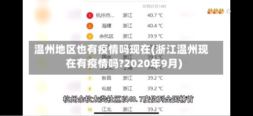 温州地区也有疫情吗现在(浙江温州现在有疫情吗?2020年9月)-第3张图片