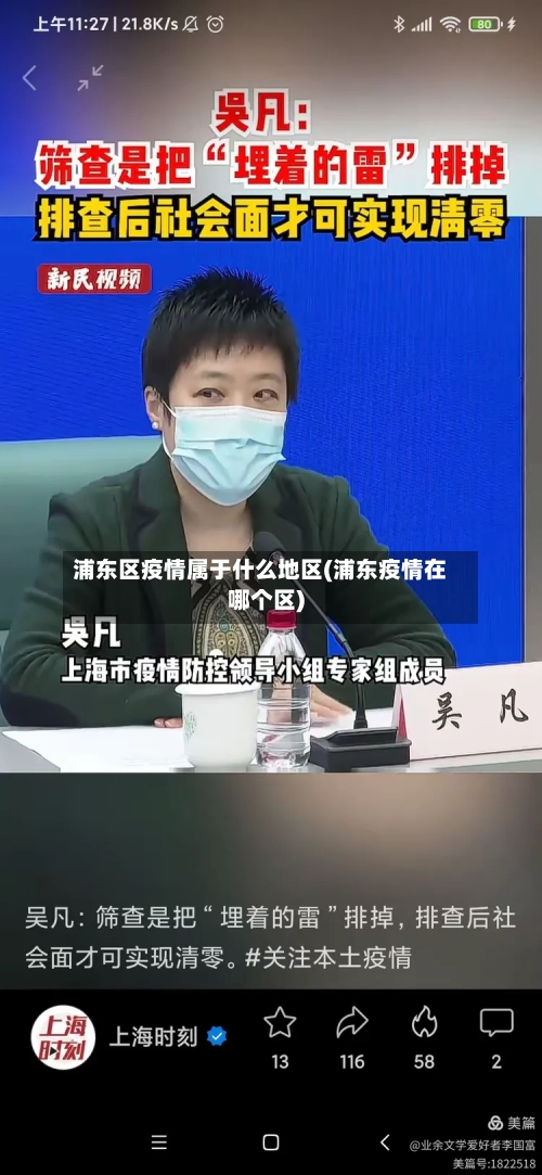 浦东区疫情属于什么地区(浦东疫情在哪个区)-第2张图片