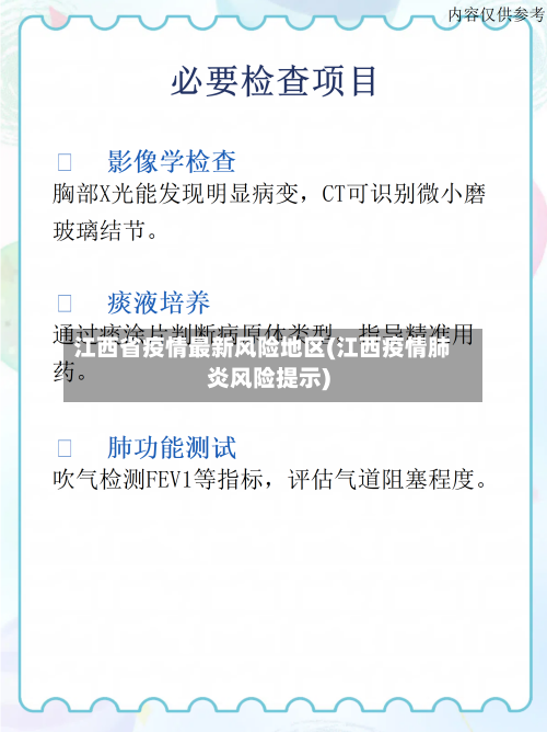 江西省疫情最新风险地区(江西疫情肺炎风险提示)-第1张图片