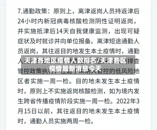 天津各地区疫情人数排名/天津各区疫情最新消息今天-第2张图片