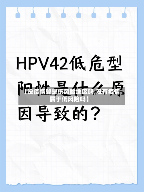 【没疫情算是低风险地区吗,没有疫情属于低风险吗】-第2张图片