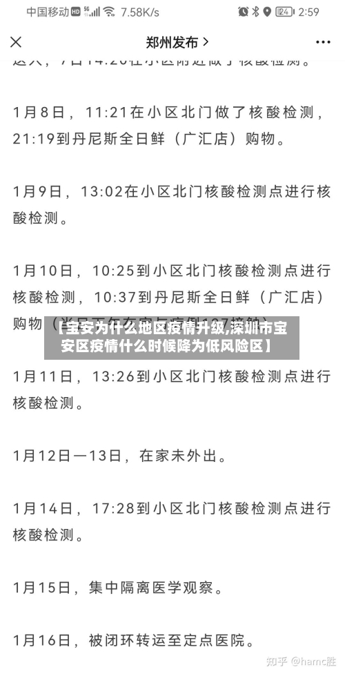 【宝安为什么地区疫情升级,深圳市宝安区疫情什么时候降为低风险区】-第1张图片