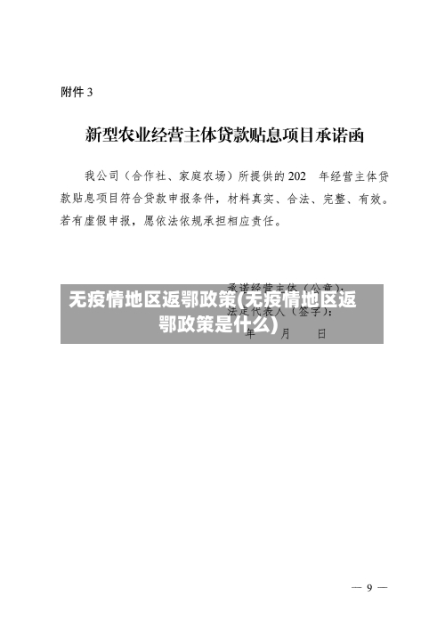 无疫情地区返鄂政策(无疫情地区返鄂政策是什么)-第1张图片