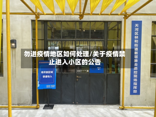 勿进疫情地区如何处理/关于疫情禁止进入小区的公告-第1张图片