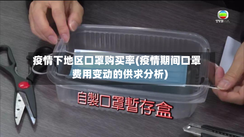 疫情下地区口罩购买率(疫情期间口罩费用变动的供求分析)-第2张图片