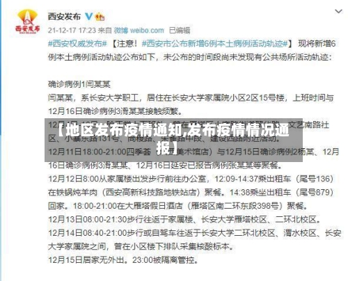 【地区发布疫情通知,发布疫情情况通报】-第2张图片
