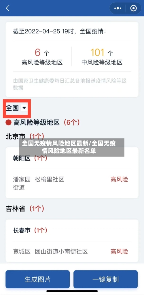全国无疫情风险地区最新/全国无疫情风险地区最新名单-第2张图片
