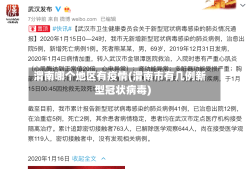 渭南哪个地区有疫情(渭南市有几例新型冠状病毒)-第2张图片