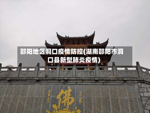 邵阳地区洞口疫情防控(湖南邵阳市洞口县新型肺炎疫情)-第3张图片
