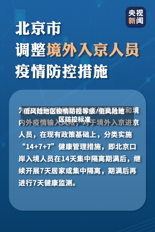 低风险地区疫情防控等级/低风险地区防控标准-第1张图片