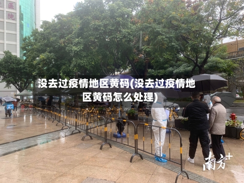 没去过疫情地区黄码(没去过疫情地区黄码怎么处理)-第2张图片