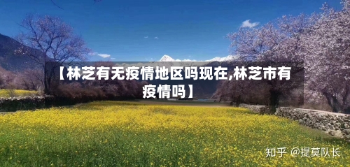 【林芝有无疫情地区吗现在,林芝市有疫情吗】-第3张图片
