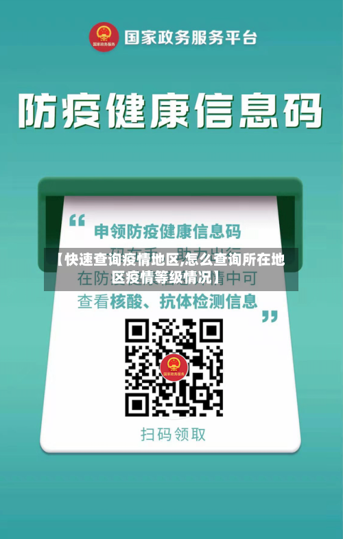 【快速查询疫情地区,怎么查询所在地区疫情等级情况】-第1张图片