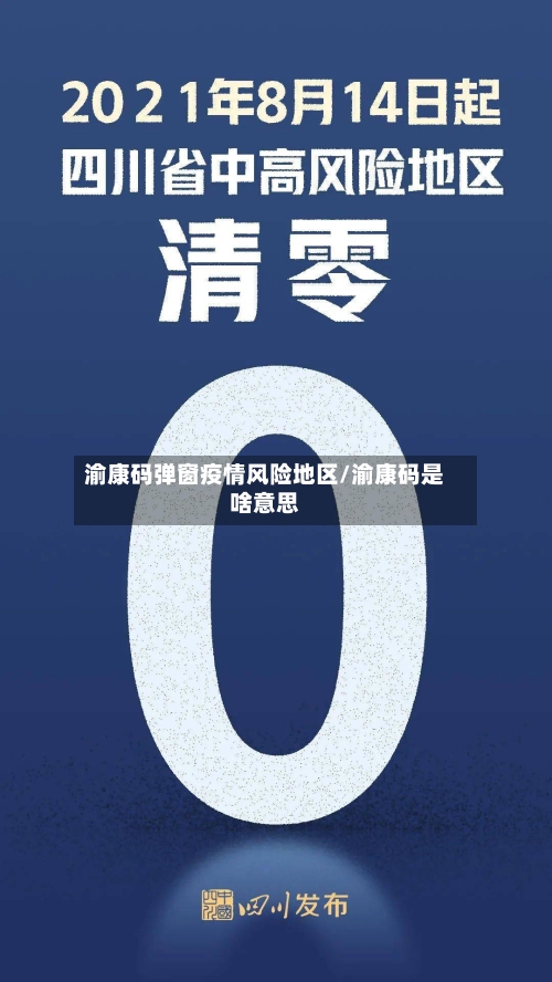 渝康码弹窗疫情风险地区/渝康码是啥意思-第1张图片